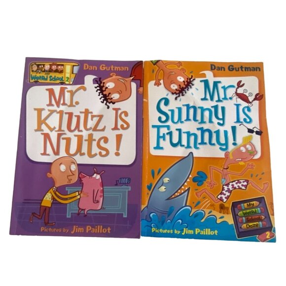 My Wierd School/My Weirdest School 4 Piece Book Lot-Childrens Fiction-GUC - Picture 2 of 6